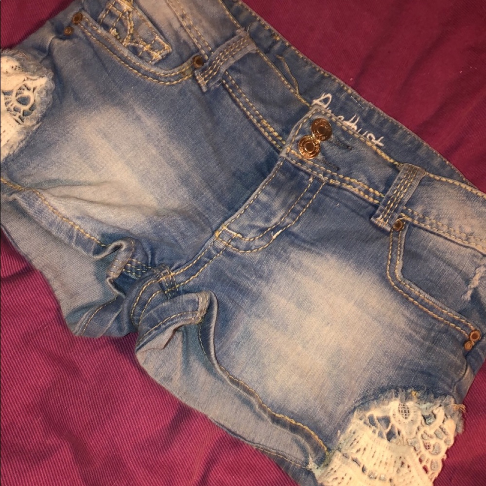 amethyst jean shorts